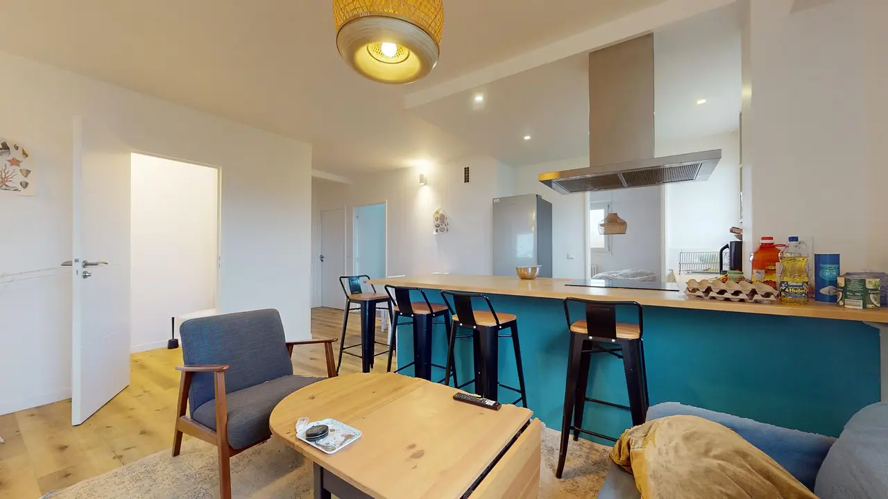 Colocation meublée de 80.0m2 - 400€ - Metz