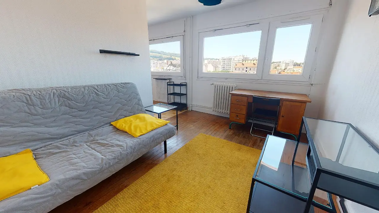 Appartement meublé de 32.0m2 - 470€ - Saint-Étienne