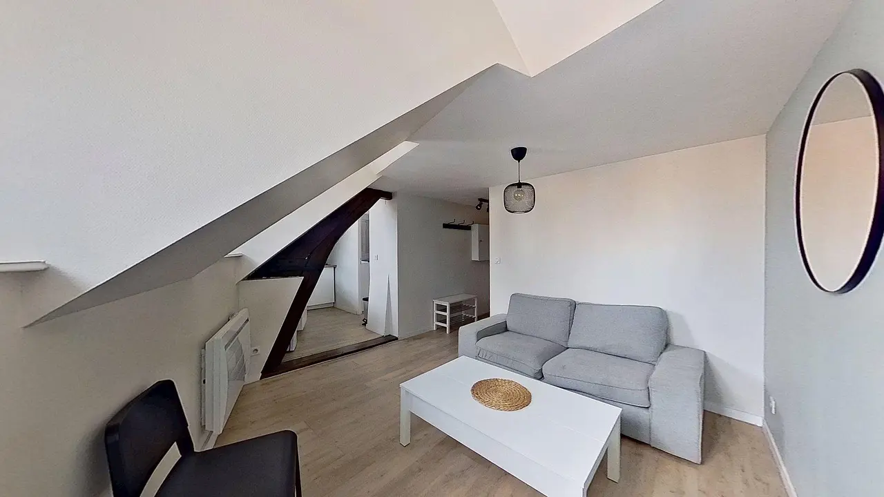 Appartement meublé de 29.5m2 - 670€ - Rouen