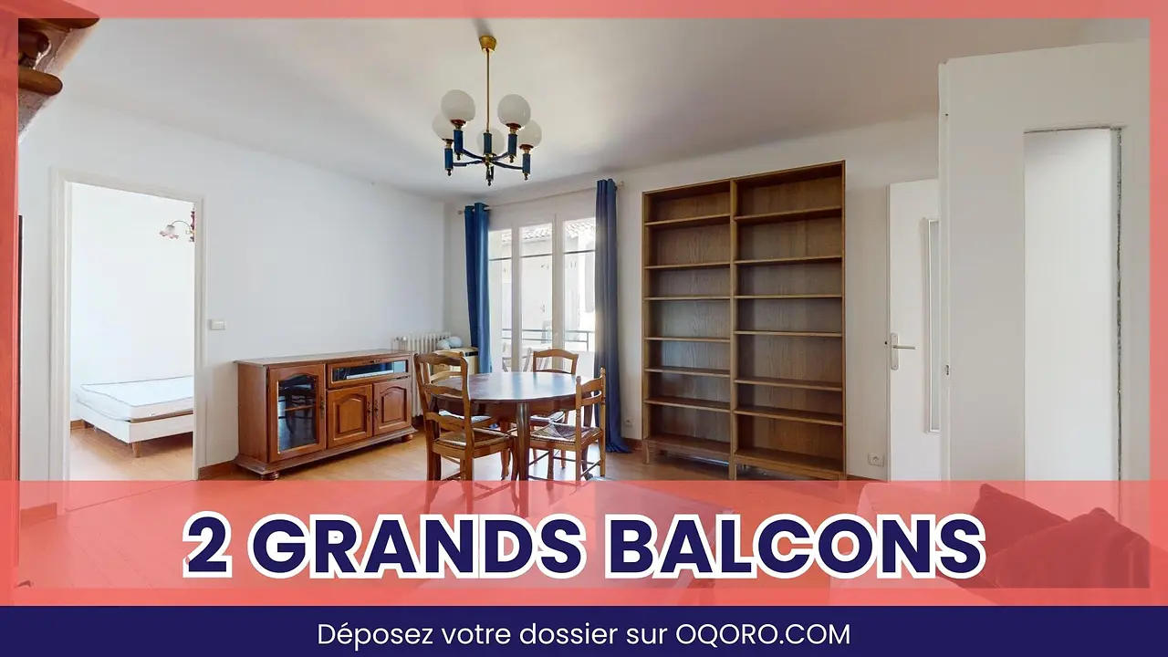 Appartement meublé de 83.0m2 - 1403€ - Montpellier