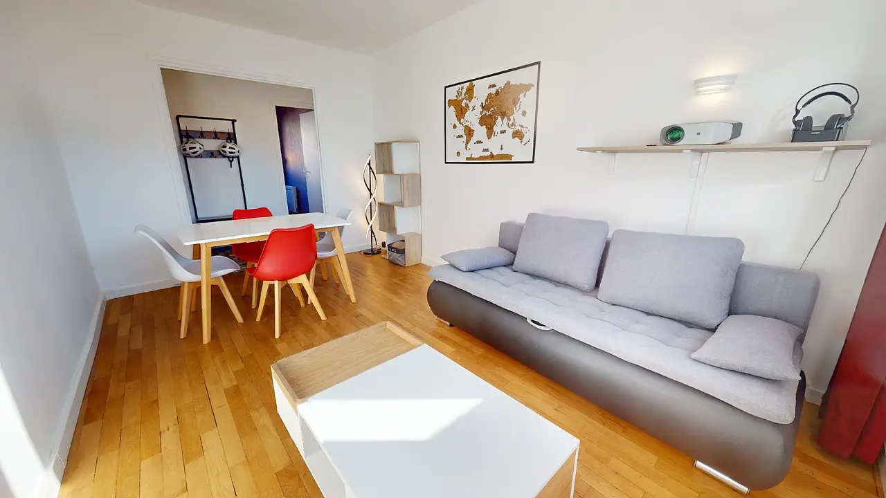 Appartement meublé de 51.15m2 - 936€ - Villeurbanne