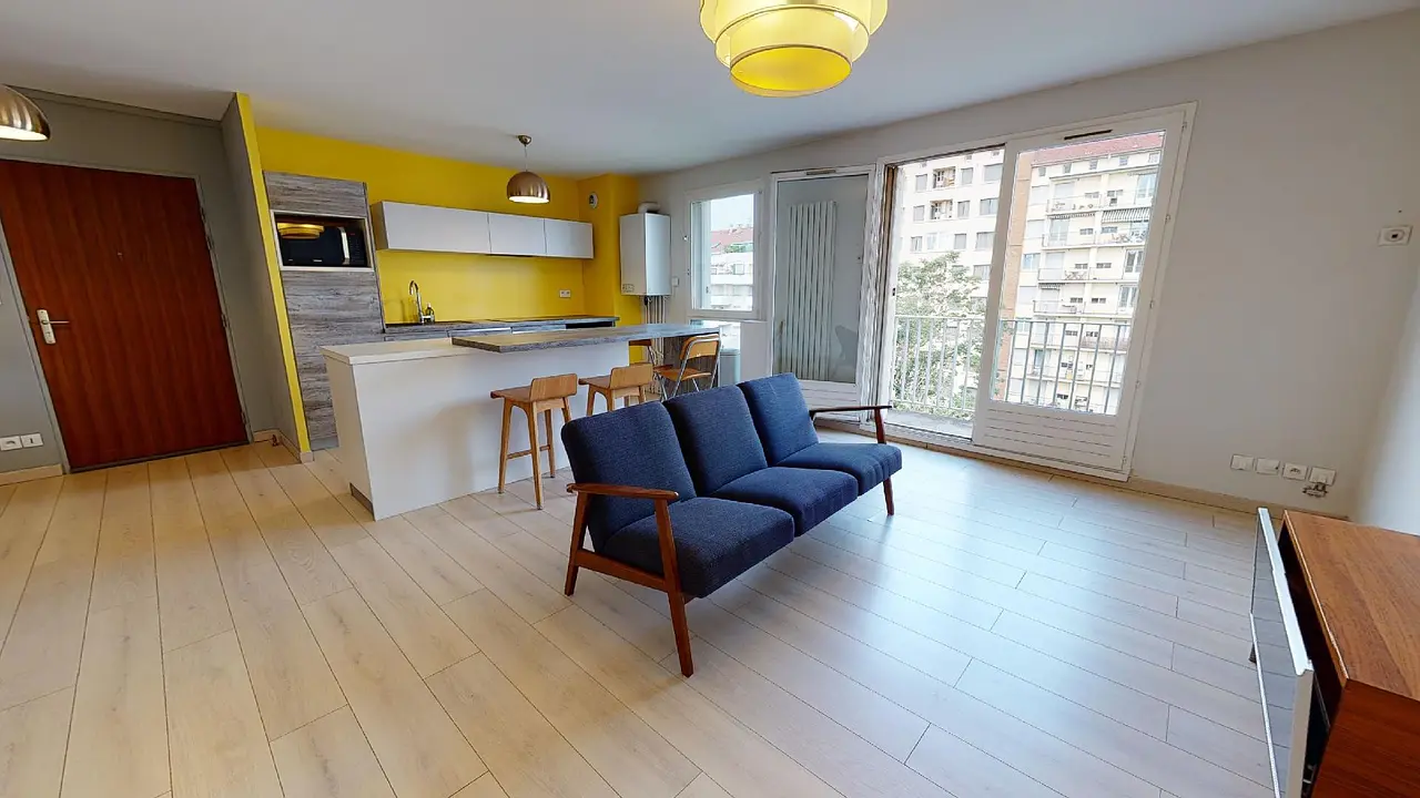 Appartement meublé de 89.0m2 - 1638€ - Lyon