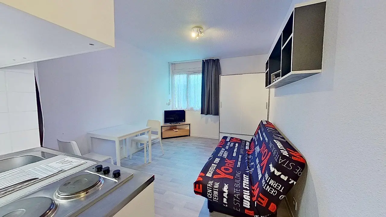 Appartement meublé de 18.17m2 - 450€ - Caen