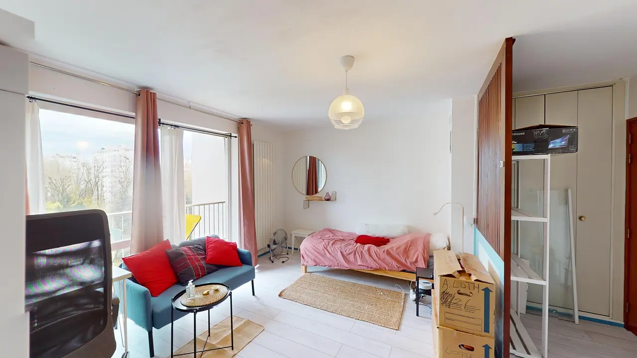 Appartement meublé de 34.0m2 - 520€ - Mulhouse