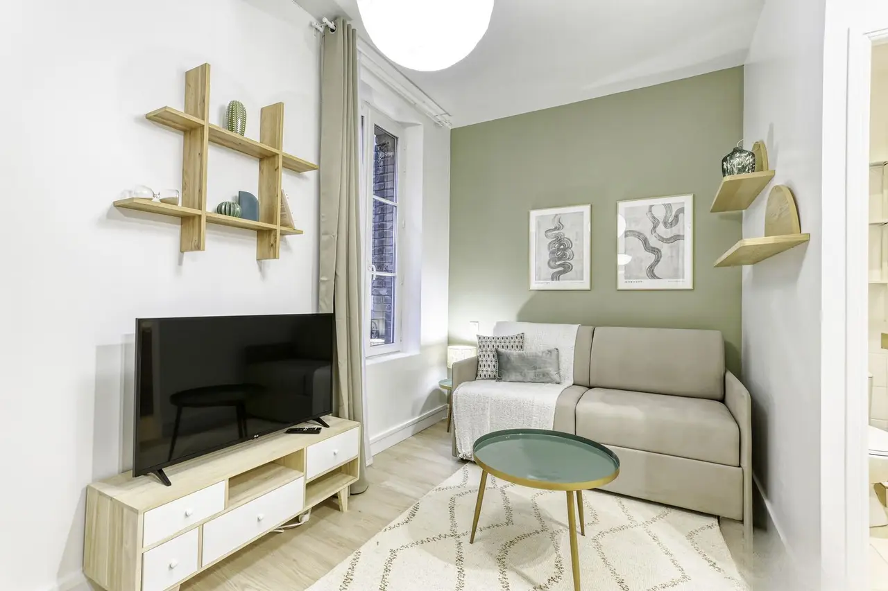 Appartement meublé de 18.4m2 - 1017€ - Paris