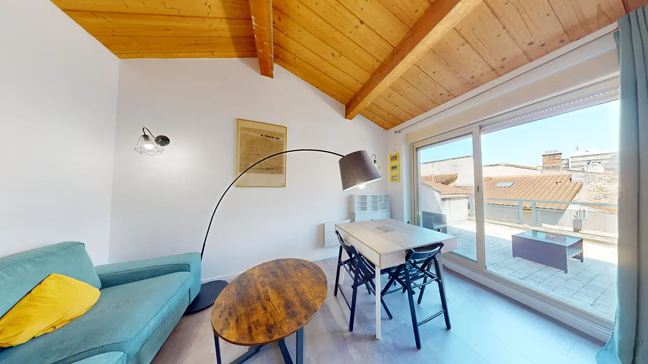 Appartement meublé de 35.0m2 - 540€ - Saint-Étienne