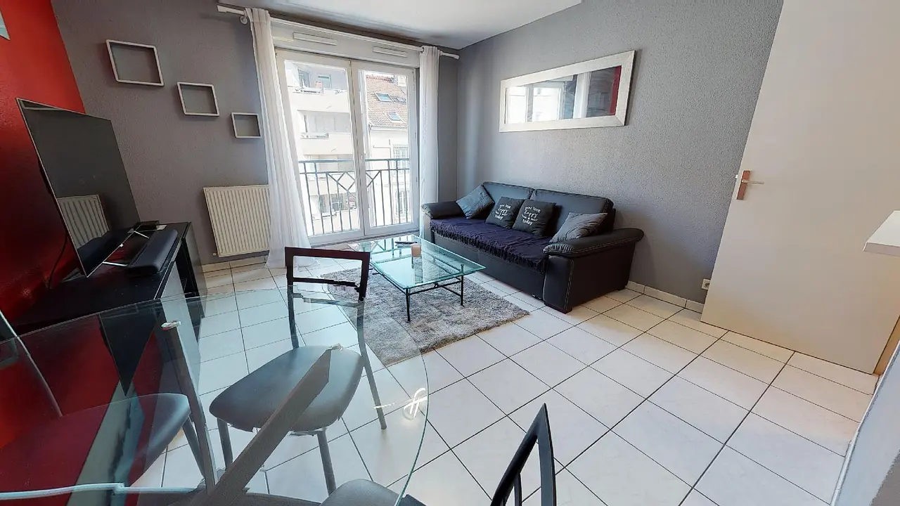 Appartement meublé de 40.0m2 - 934€ - Lyon