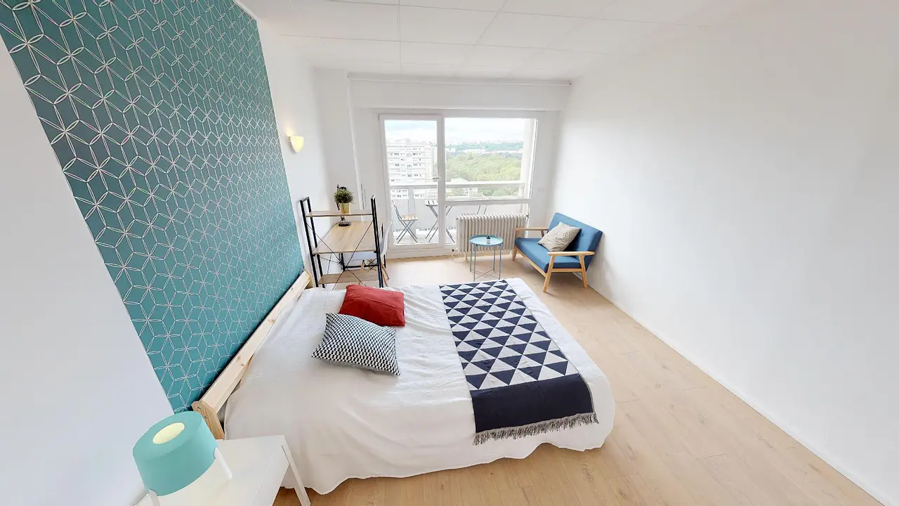 Colocation meublée de 94.0m2 - 580€ - Villeurbanne