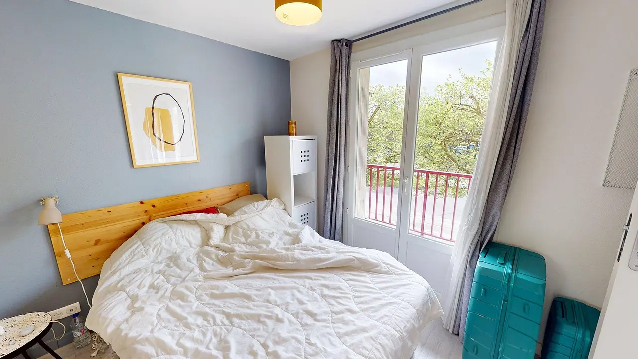 Colocation meublée de 74.6m2 - 479€ - Rennes