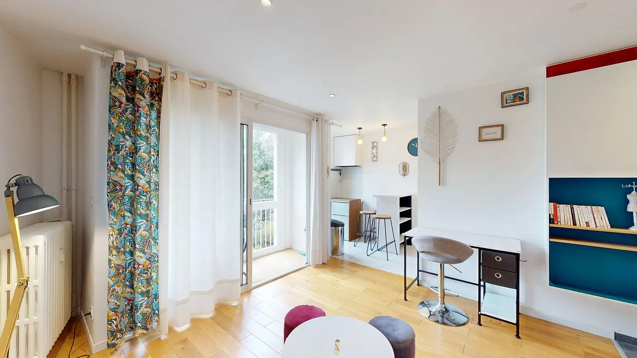 Appartement meublé de 28.0m2 - 520€ - Poitiers