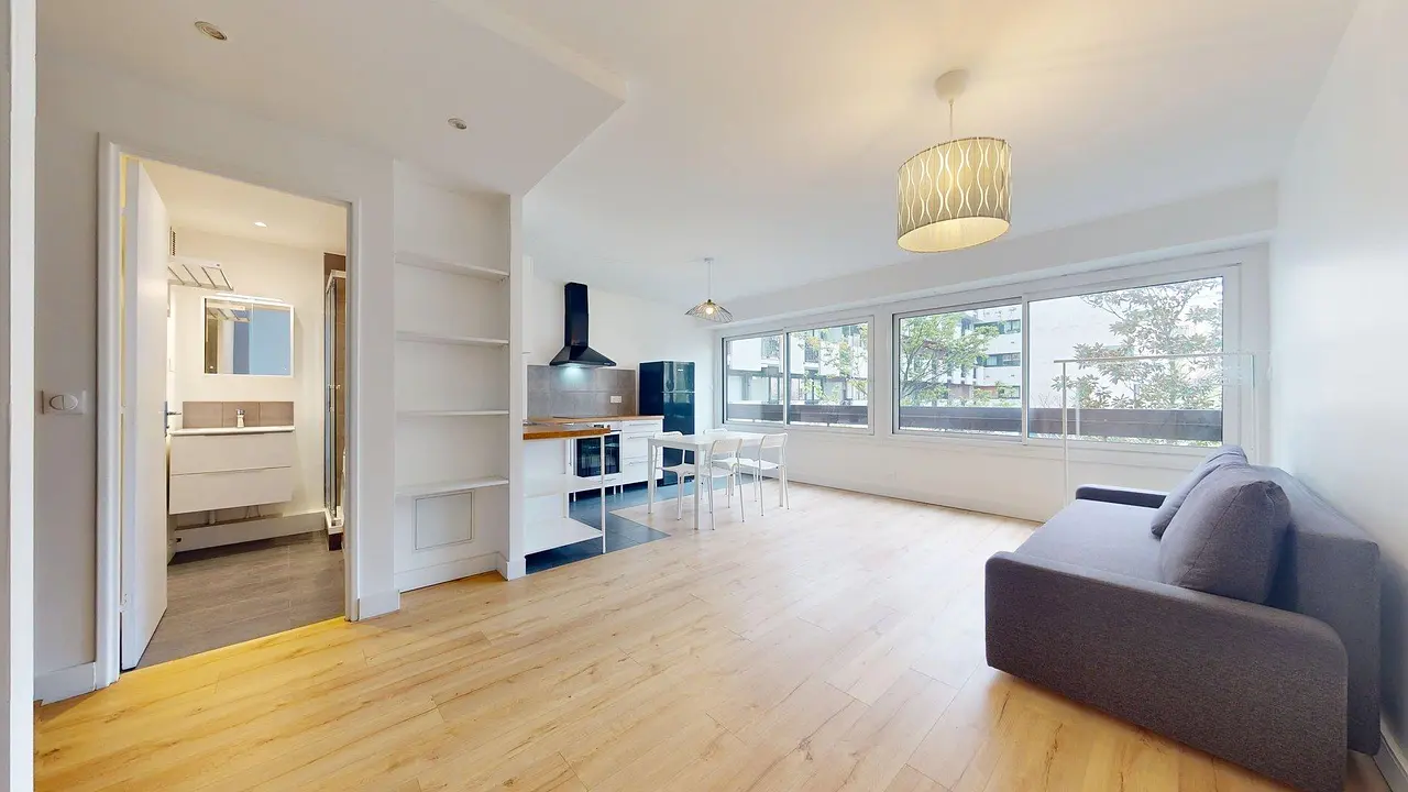 Appartement meublé de 32.57m2 - 1338€ - Paris