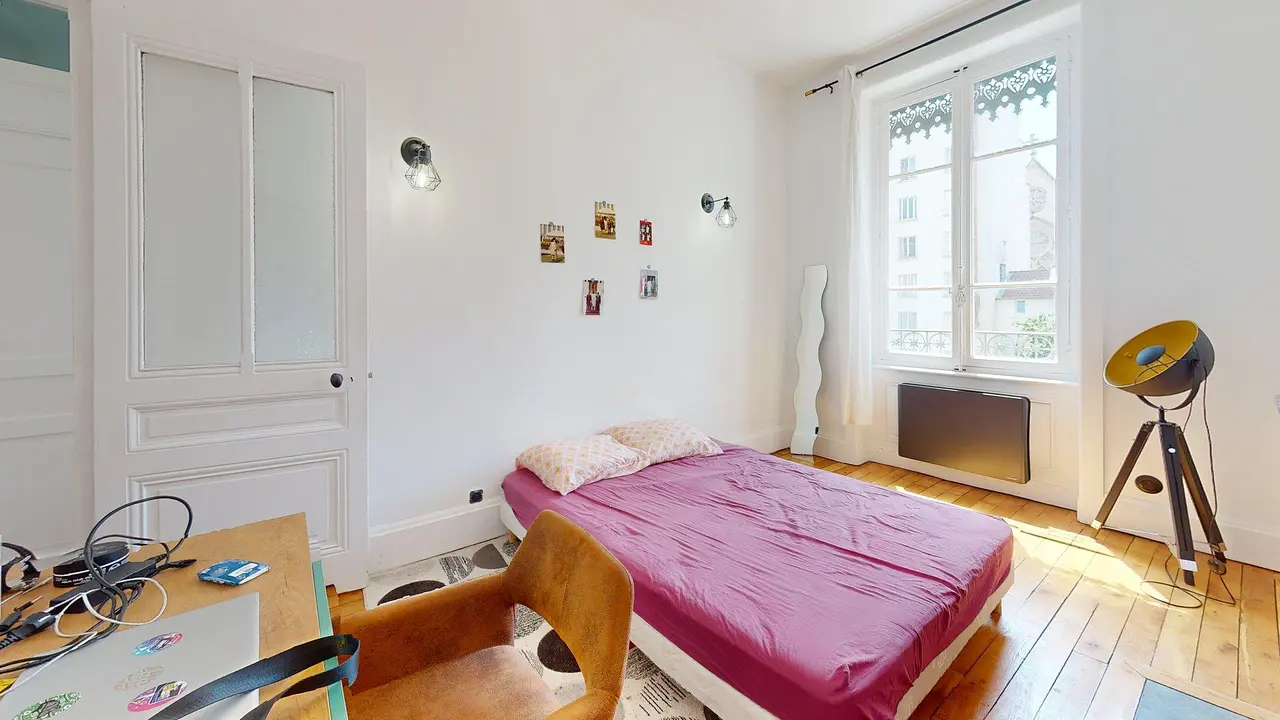 Colocation meublée de 59.54m2 - 650€ - Lyon