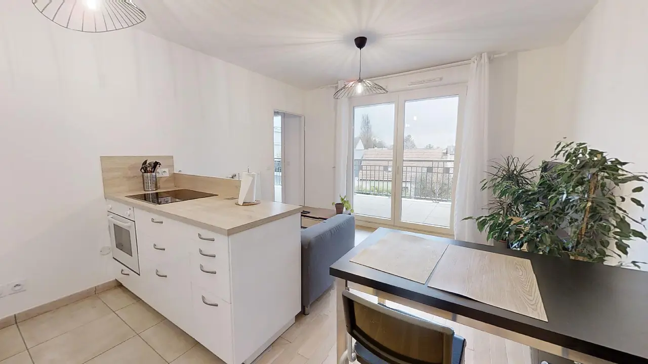 Appartement non meublé de 54.35m2 - 1204€ - Châtenay-Malabry