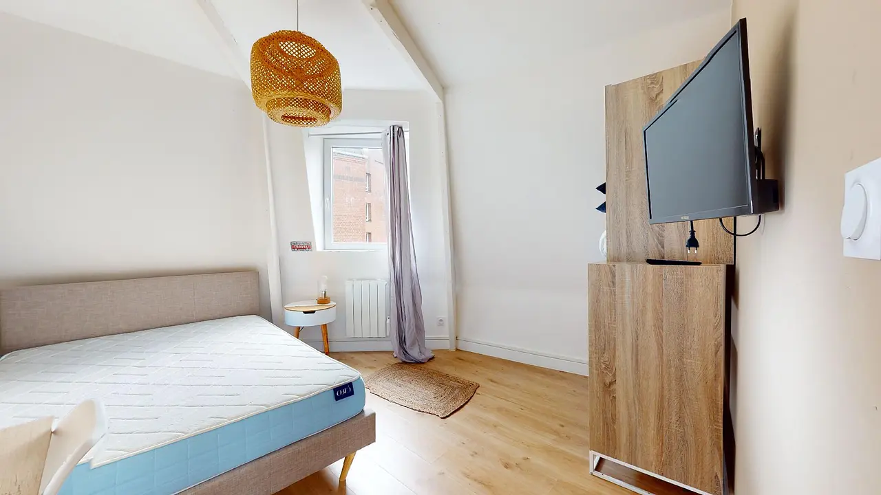 Colocation meublée de 121.0m2 - 495€ - Lille
