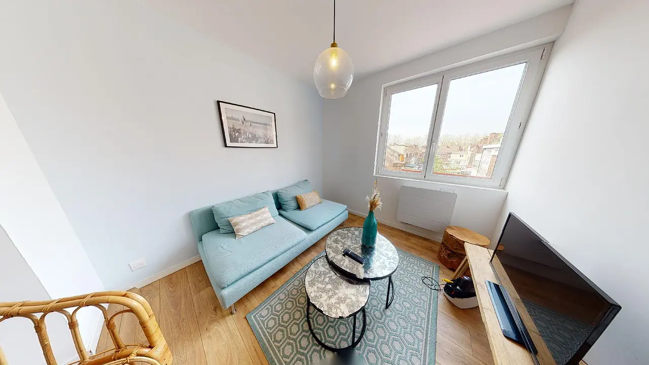 Appartement meublé de 55.0m2 - 950€ - Lille