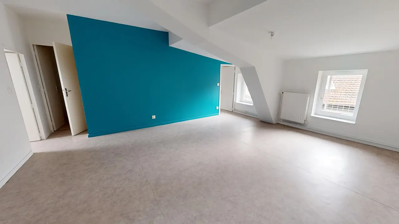 Appartement non meublé de 56.0m2 - 577€ - Saint-Étienne