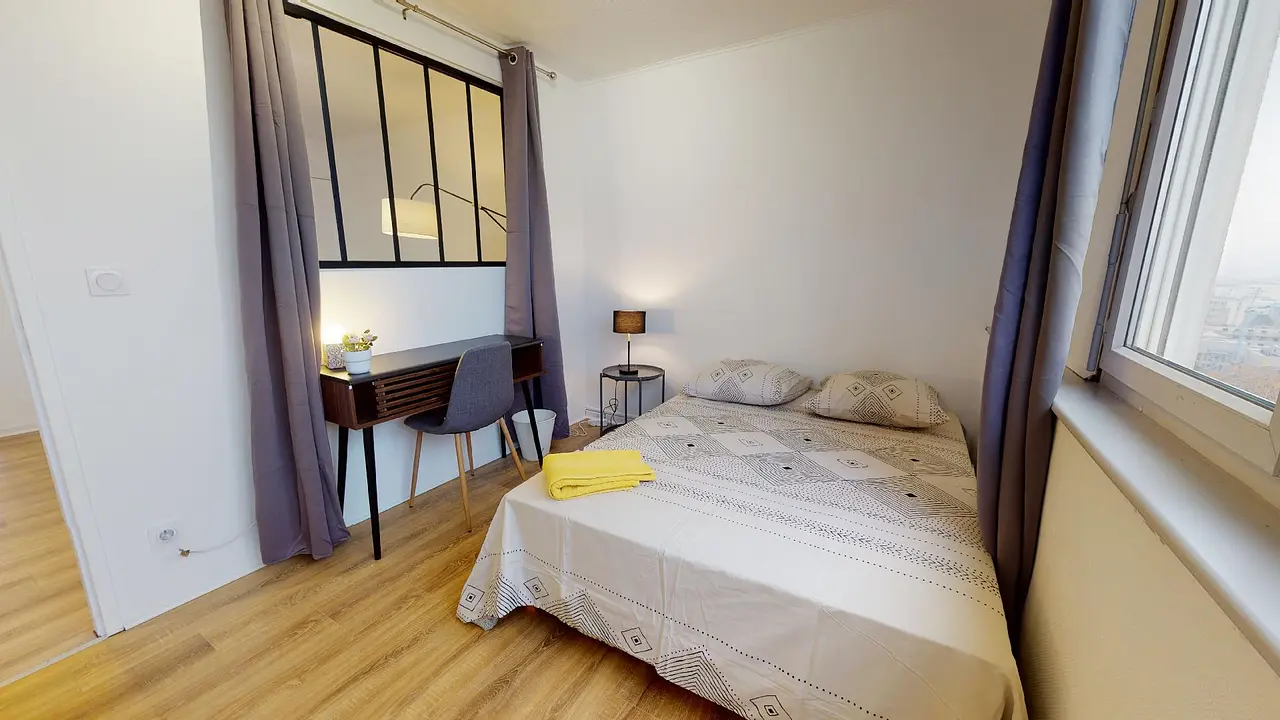 Colocation meublée de 86.0m2 - 500€ - Lyon