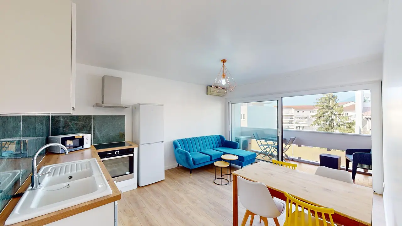 Colocation meublée de 65.0m2 - 729€ - Annemasse