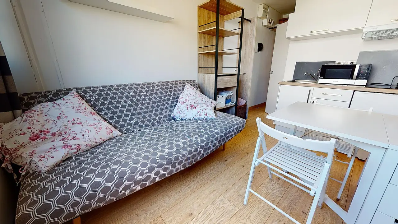 Appartement meublé de 13.0m2 - 442€ - Chamalières