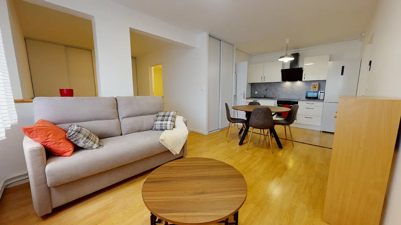 Appartement meublé de 42.0m2 - 852€ - Grenoble