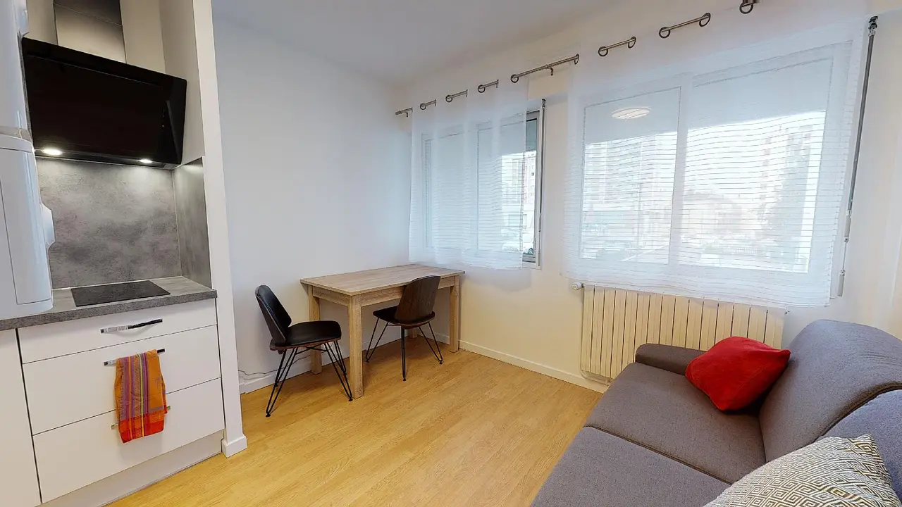 Appartement meublé de 15.0m2 - 370€ - Grenoble