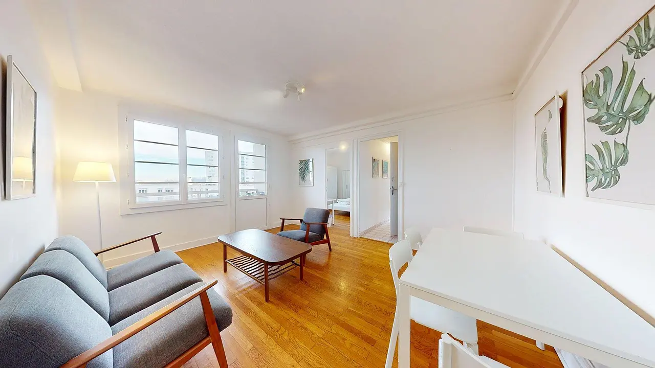 Colocation meublée de 80.56m2 - 520€ - Lyon