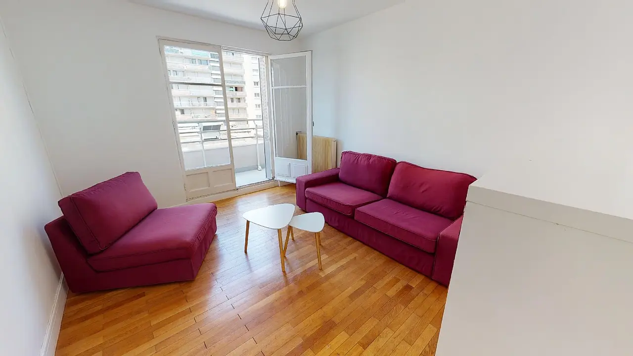 Appartement meublé de 65.33m2 - 830€ - Grenoble