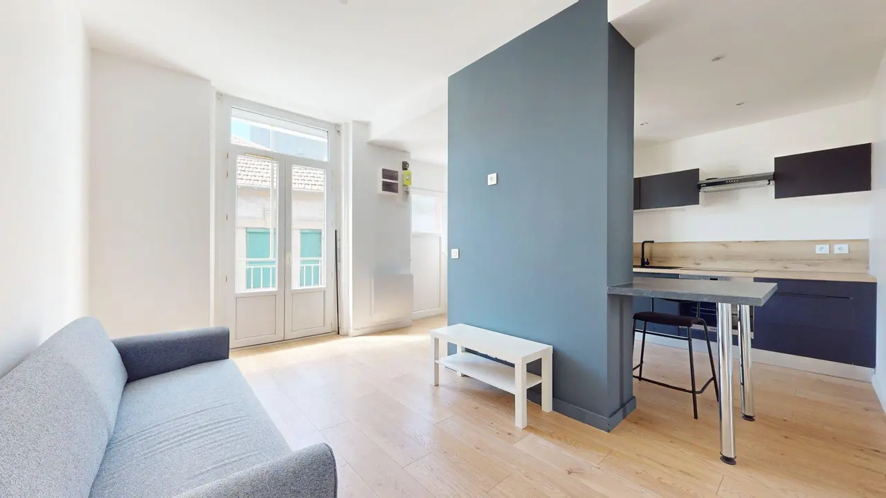 Appartement meublé de 39.64m2 - 550€ - Saint-Étienne