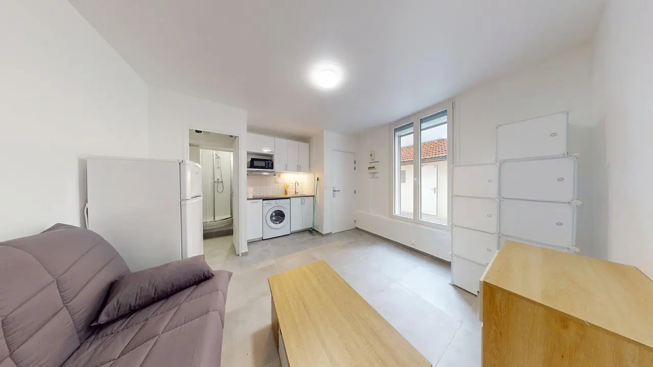 Appartement meublé de 16.0m2 - 860€ - Paris