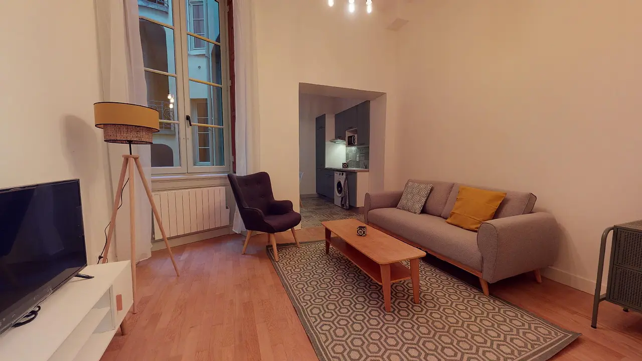 Appartement meublé de 27.0m2 - 934€ - Lyon