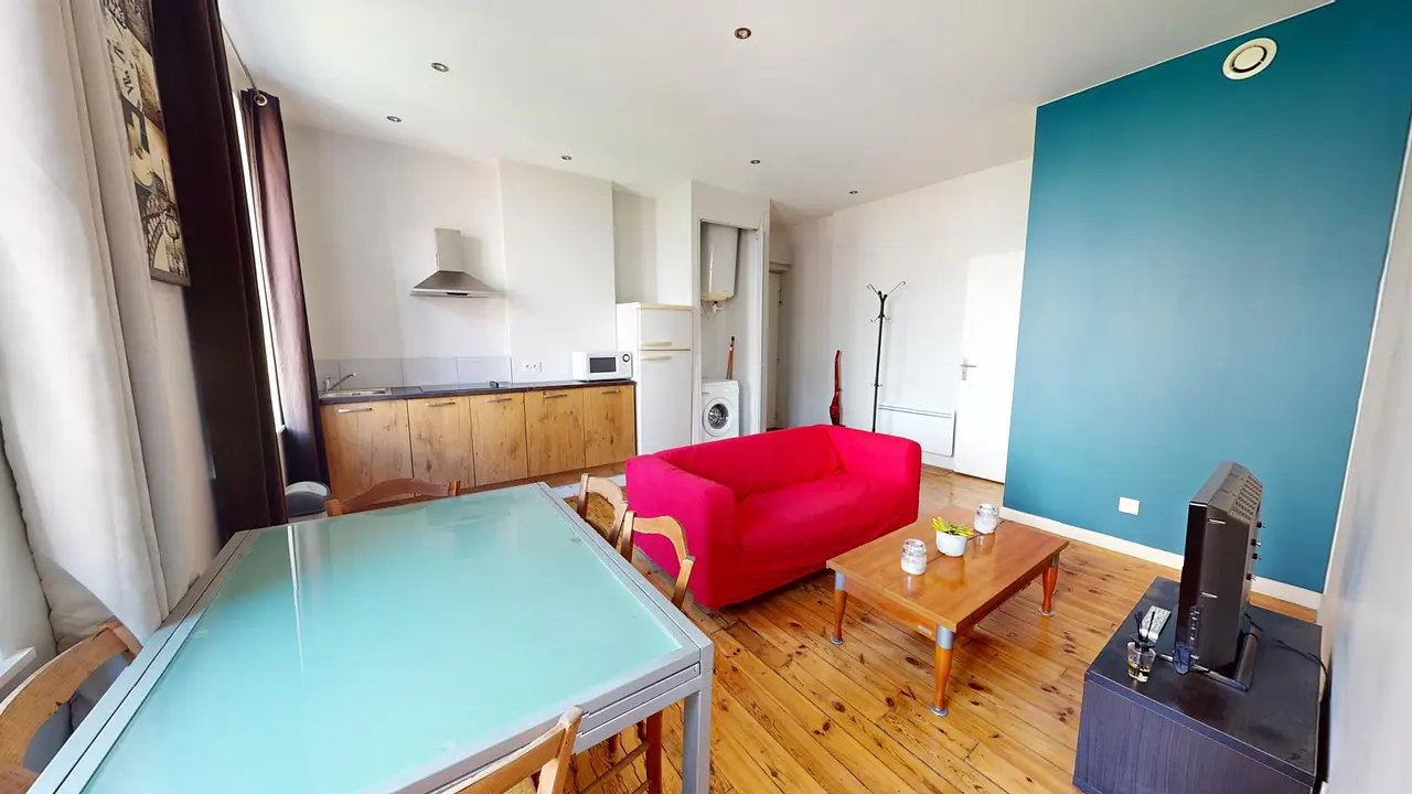 Appartement meublé de 36.0m2 - 560€ - Saint-Étienne