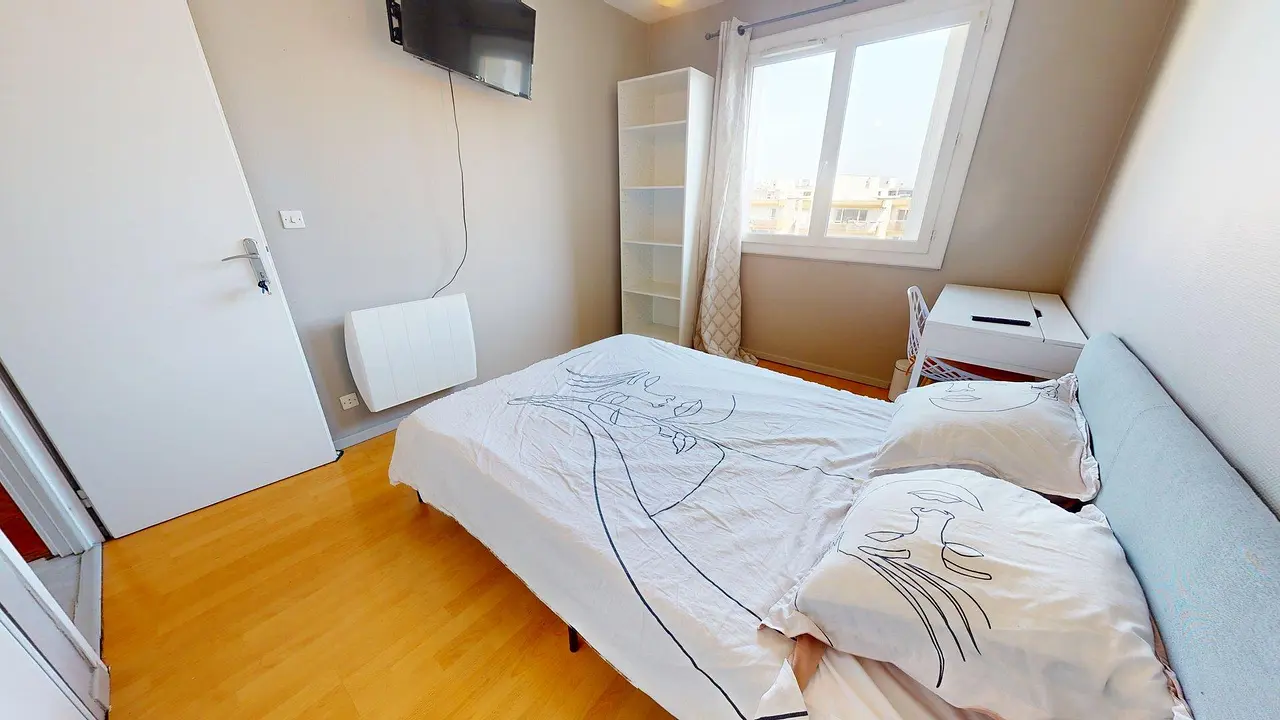 Colocation meublée de 90.38m2 - 594€ - Lyon