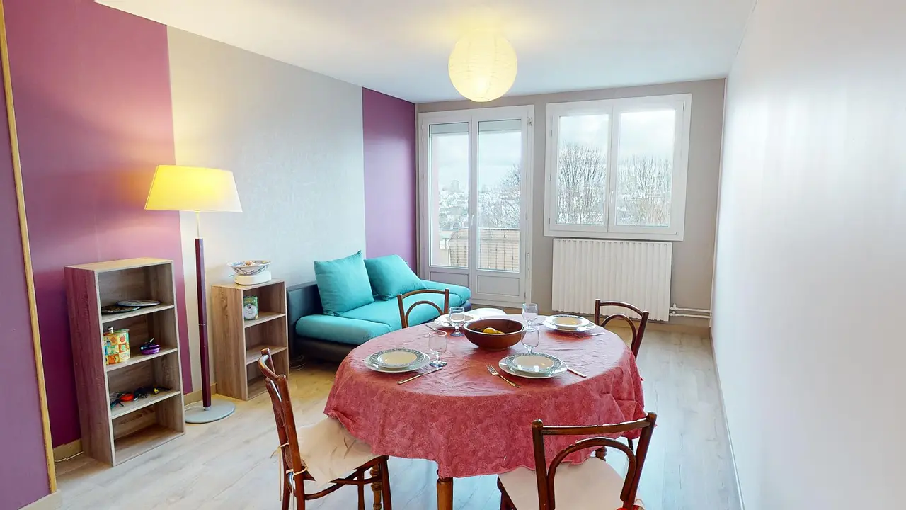 Colocation meublée de 65.0m2 - 337€ - Brest