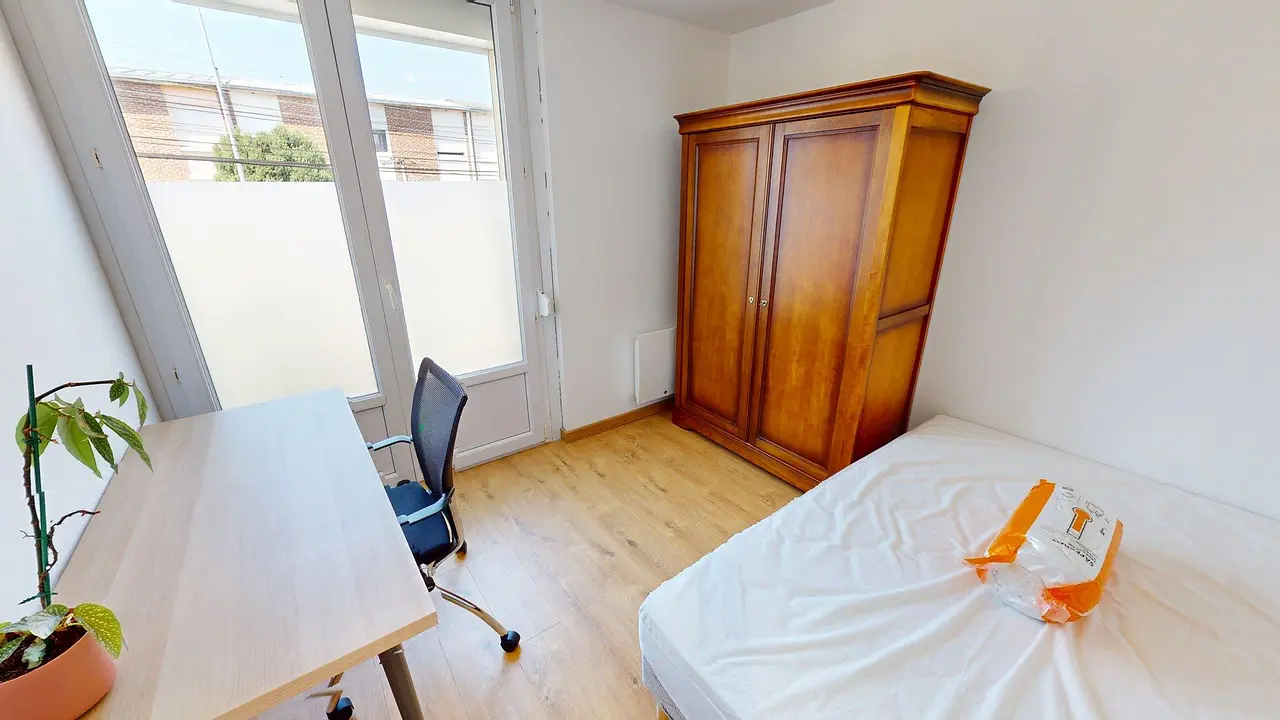 Colocation meublée de 102.0m2 - 500€ - Mons-en-Barœul