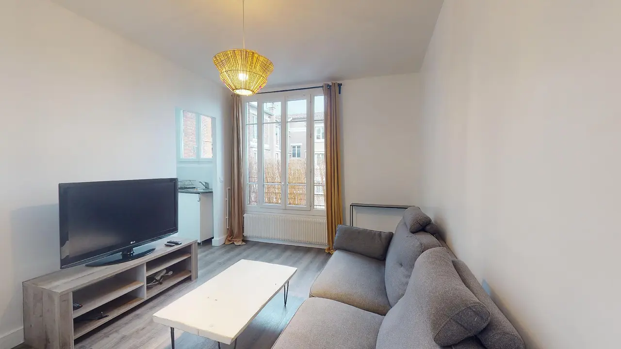 Appartement meublé de 35.0m2 - 1206€ - Clichy