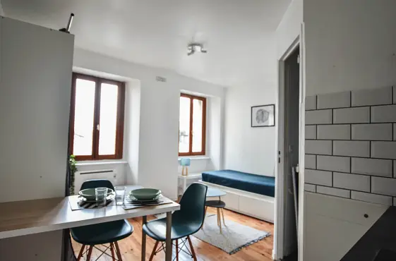 Appartement meublé de 16.0m2 - 393€ - Brest