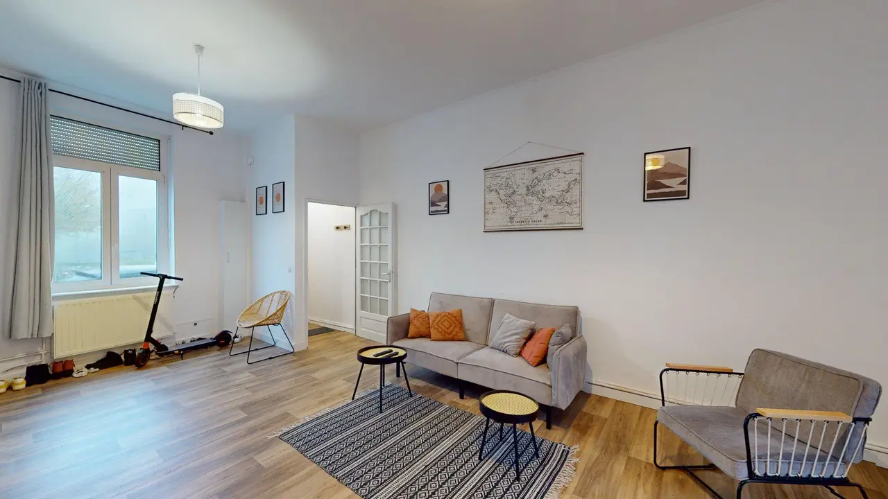 Colocation meublée de 102.0m2 - 383€ - Roubaix