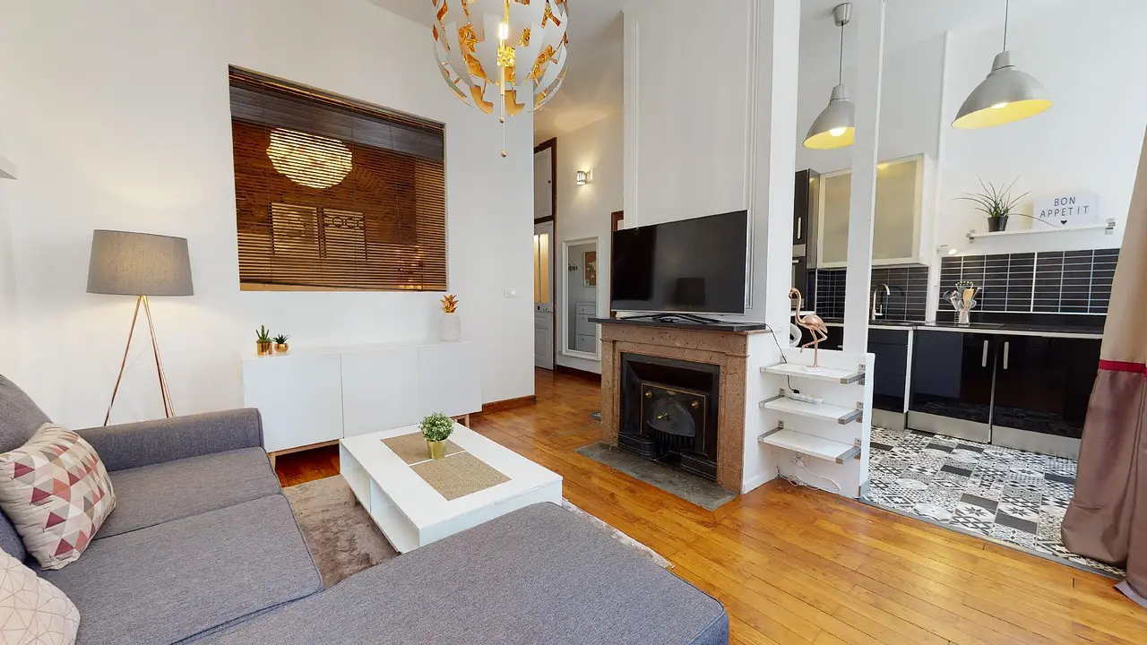 Appartement meublé de 39.0m2 - 903€ - Lyon