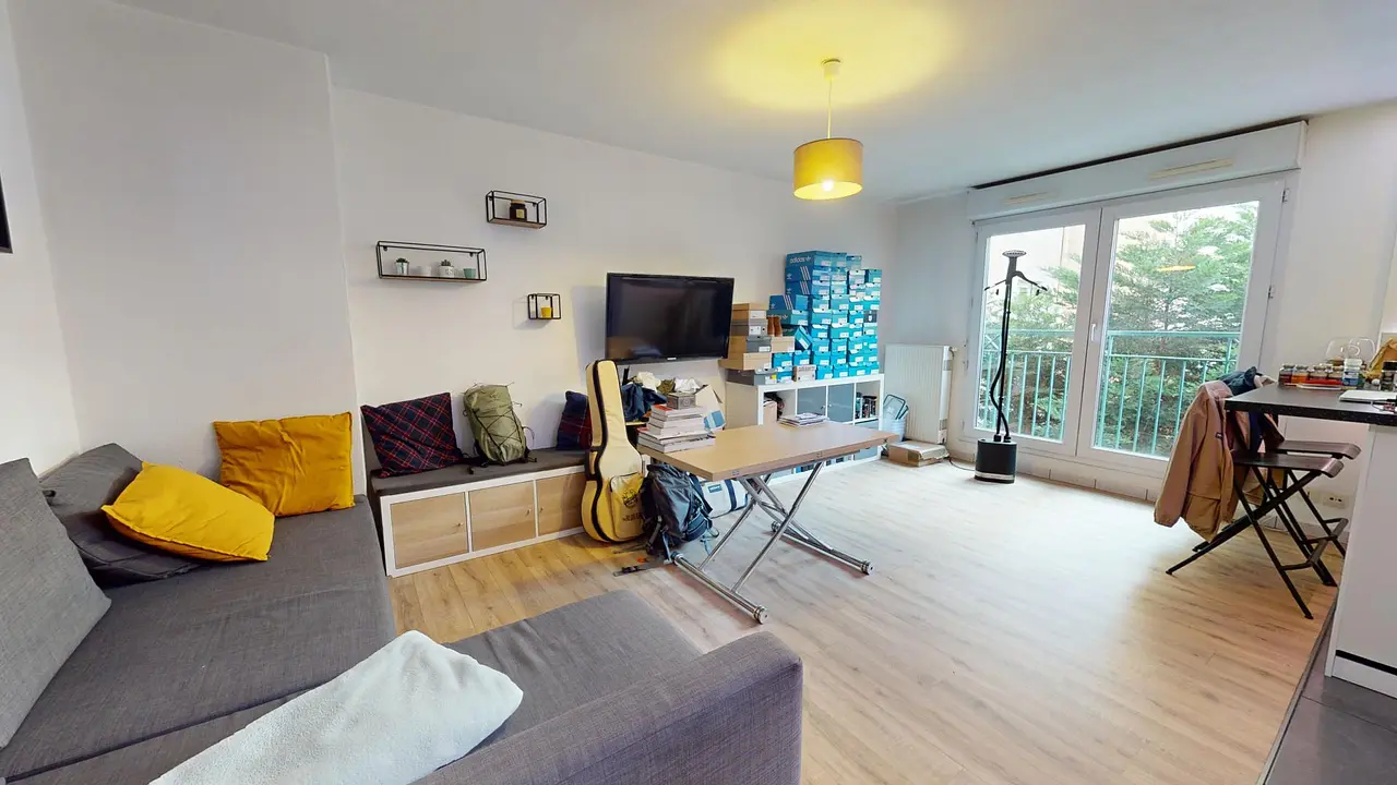 Appartement meublé de 46.0m2 - 962€ - Lyon