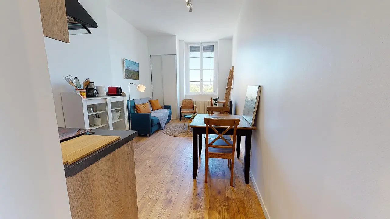 Appartement meublé de 24.48m2 - 827€ - Lyon