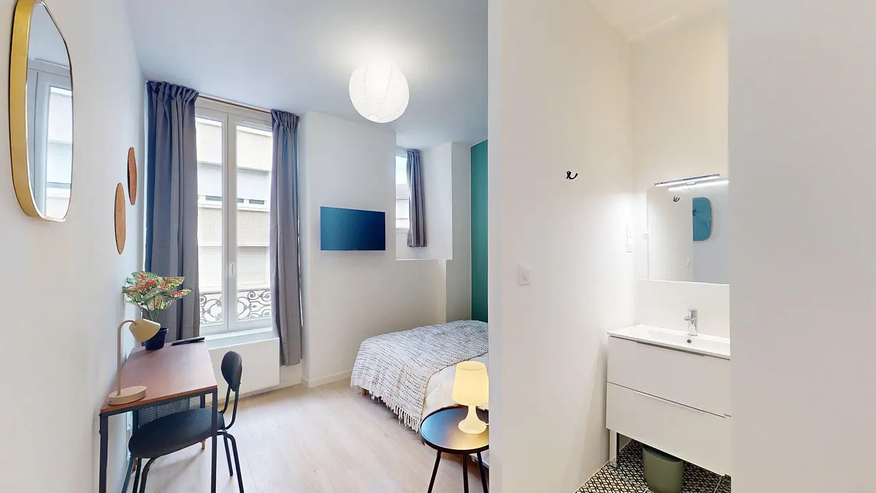 Colocation meublée de 96.22m2 - 430€ - Pau