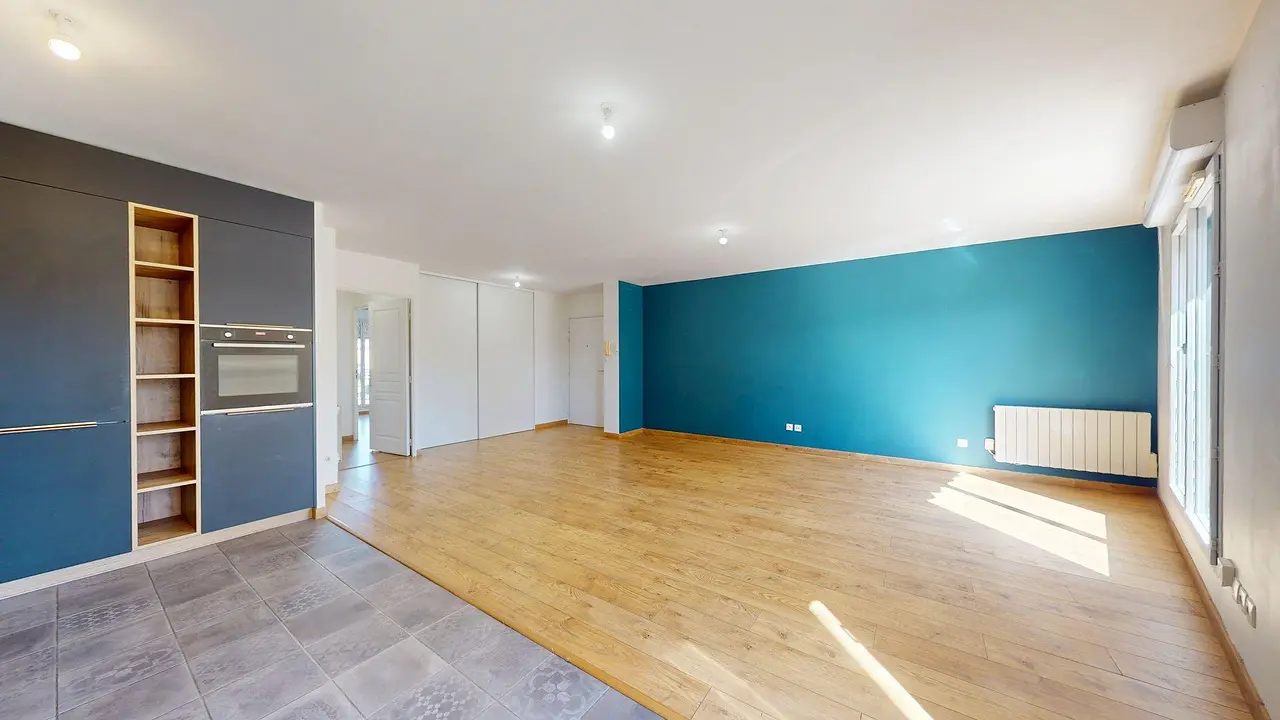 Appartement non meublé de 76.78m2 - 1300€ - Villeurbanne