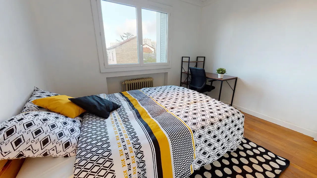 Colocation meublée de 88.0m2 - 500€ - Villeurbanne