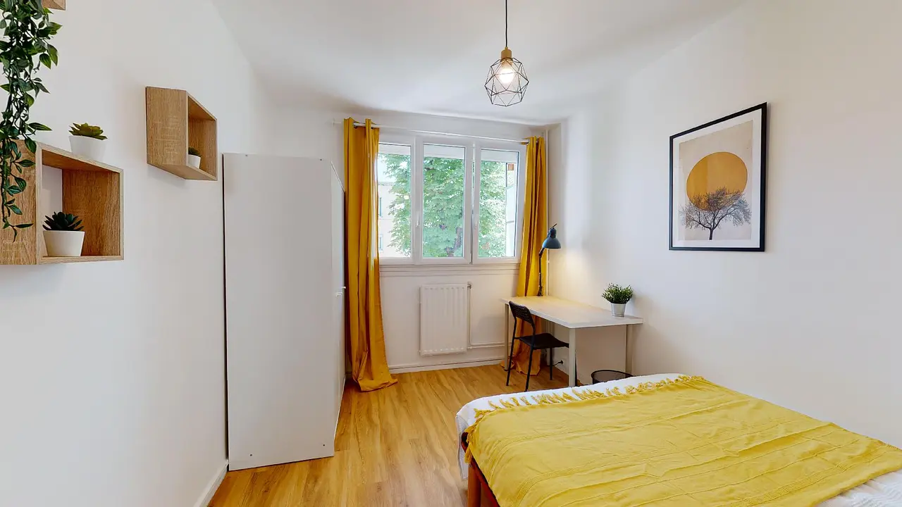 Colocation meublée de 70.0m2 - 517€ - Villeurbanne