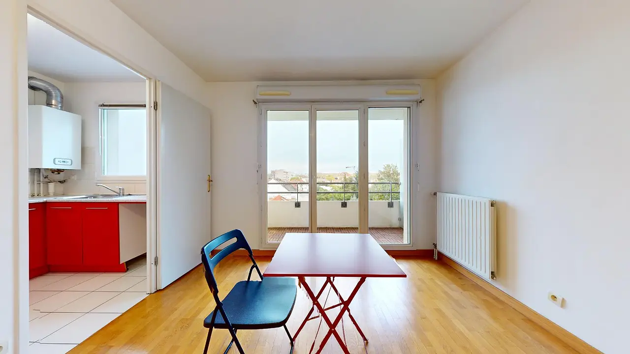 Appartement non meublé de 46.27m2 - 1023€ - Alfortville
