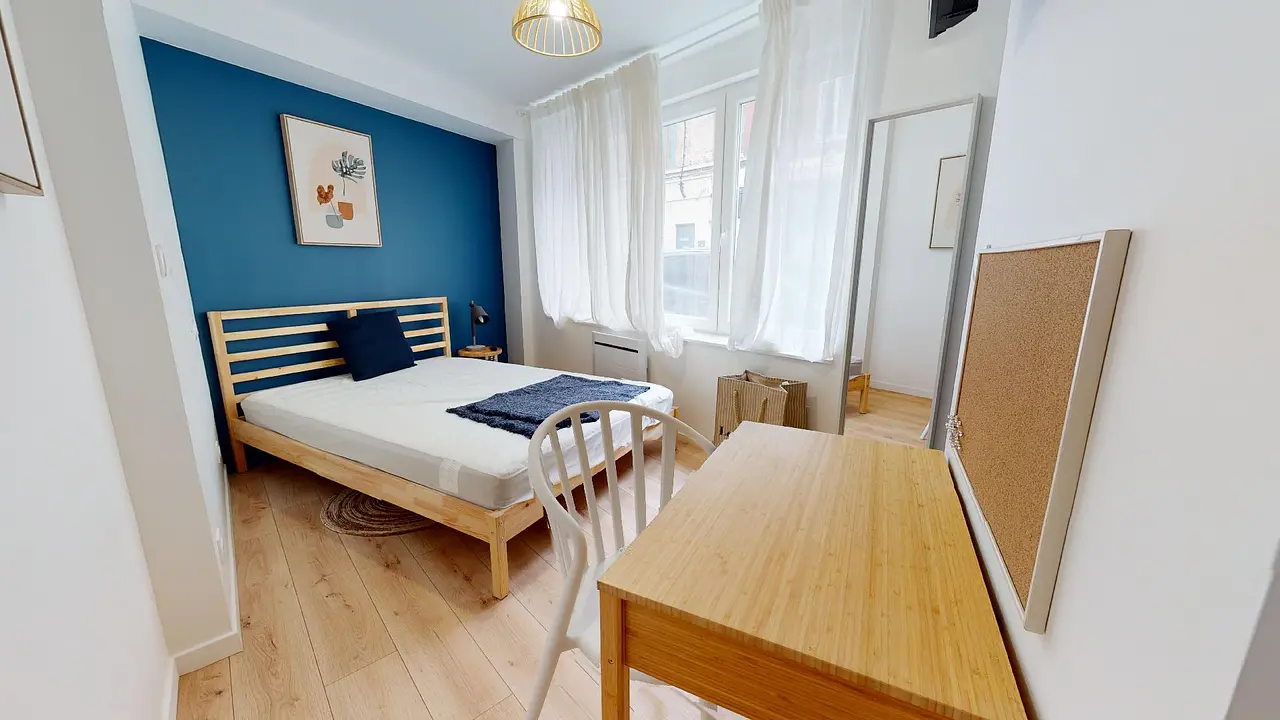 Colocation meublée de 94.0m2 - 499€ - Lille