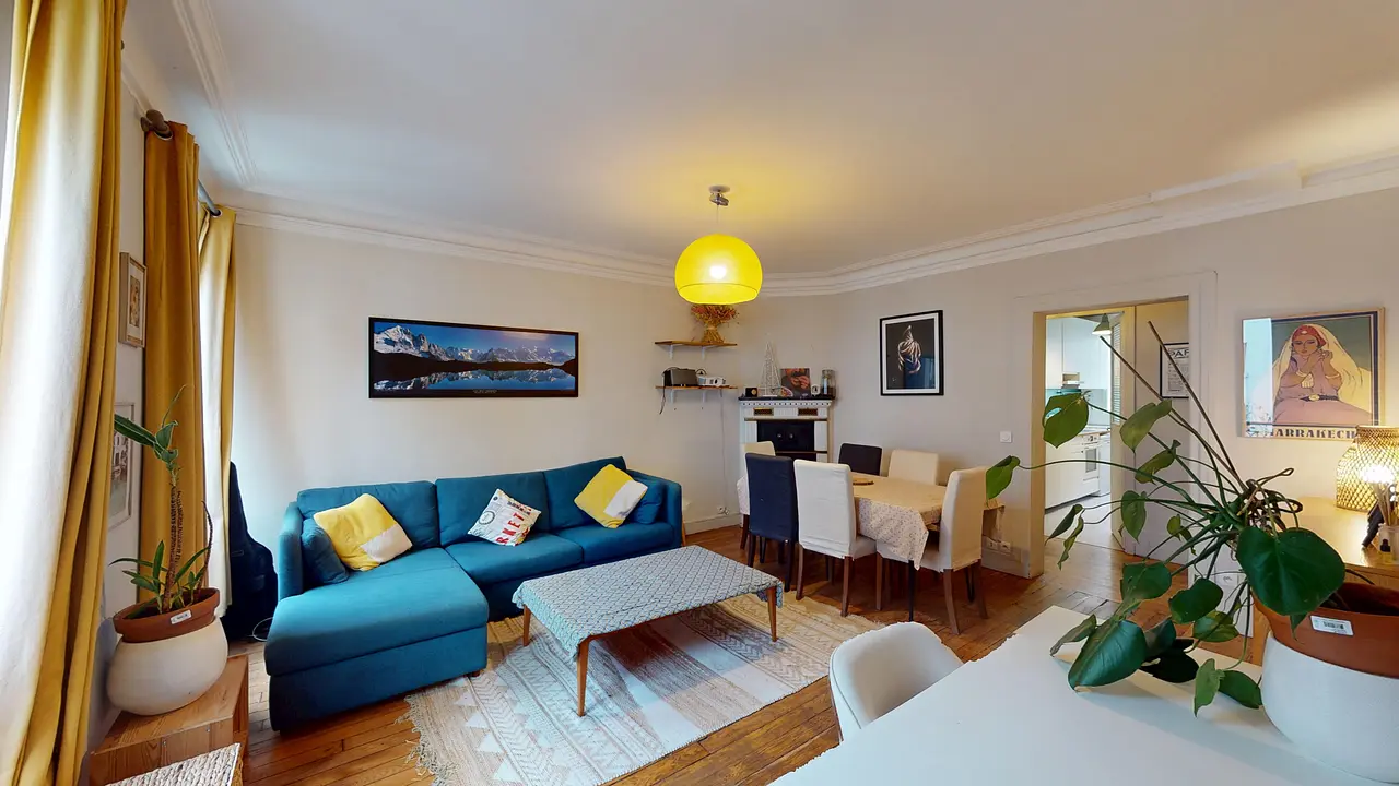 Appartement meublé de 64.0m2 - 2215€ - Paris