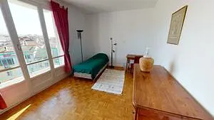 Colocation meublée de 85.0m2 - 490€ - Grenoble