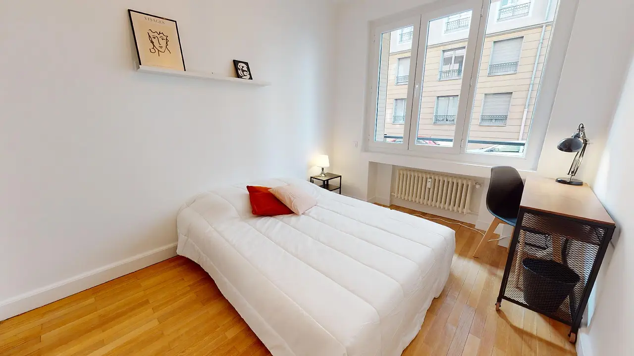 Colocation meublée de 77.0m2 - 622€ - Lyon