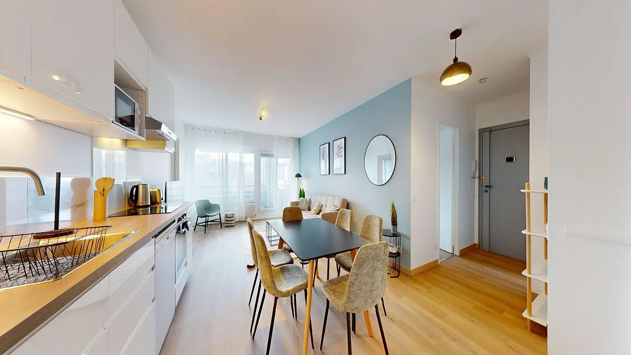 Colocation meublée de 111.6m2 - 495€ - Lyon